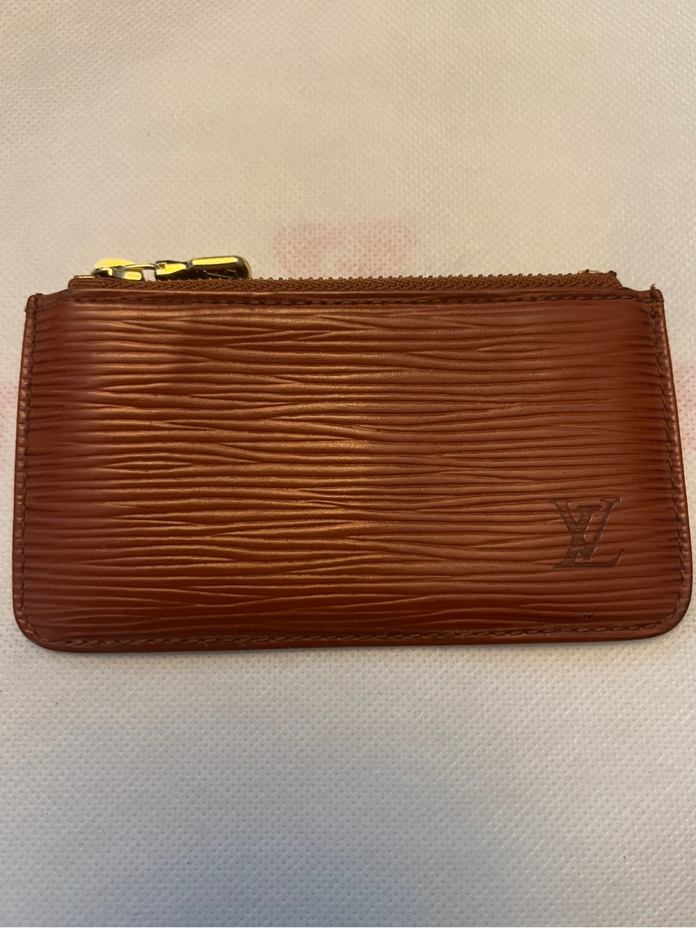 Louis Vuitton Epi Leather Zip Key Cles MI1904